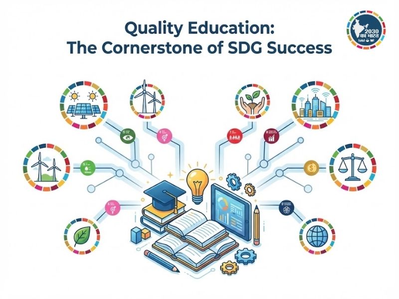 Quality education connecting Sustainable Development Goals for India 2030